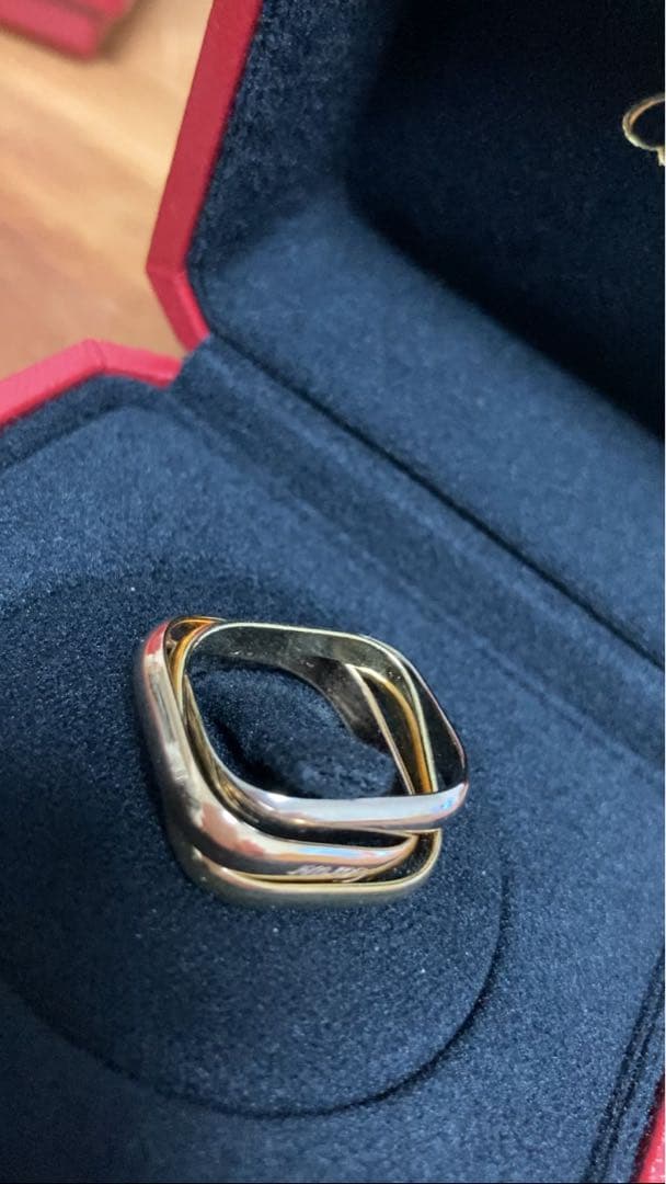 カルティエ　トリニティ　クッションリング カルティエの新作トリニティクッションリング！最速レビュー