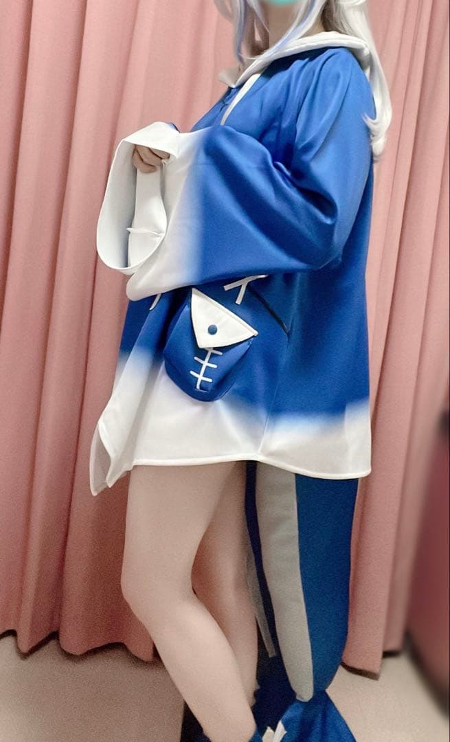 がうる・ぐら コスプレ衣装 フード&しっぽ付き