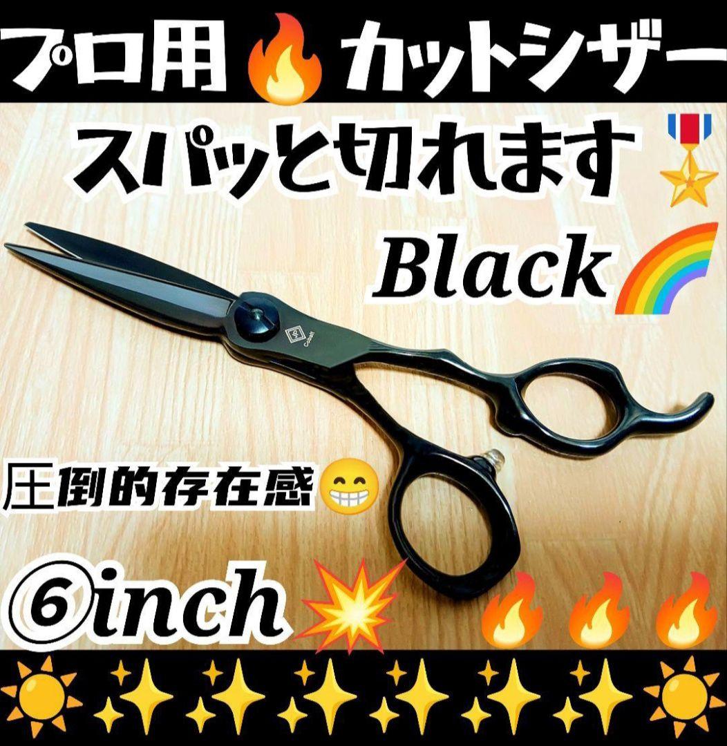 スパッと快適に切れる理美容師プロ用シザーカットバサミ圧倒的存在感トリマーペット可