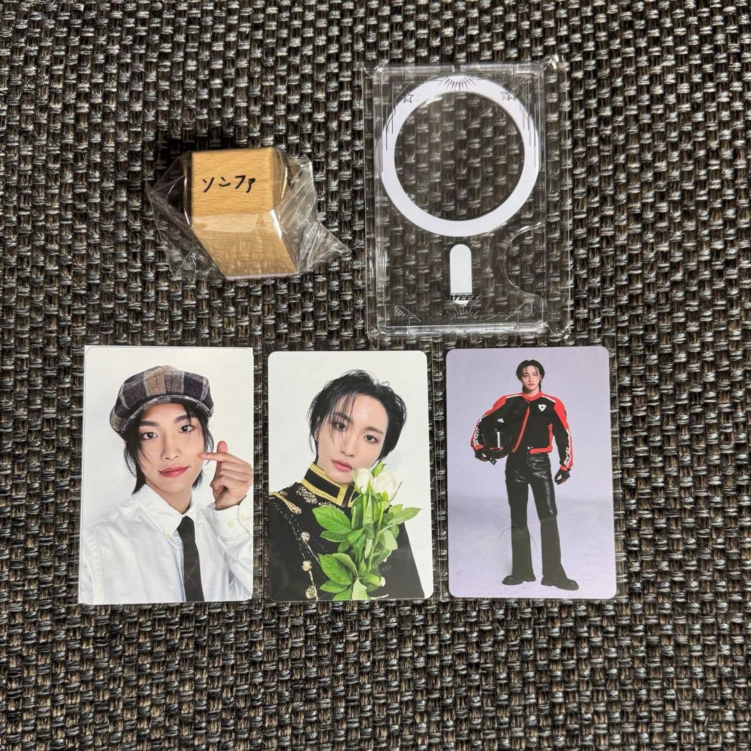 ATEEZ exhibition ソンファ　ハンコ　MagSafe ハンカチ ATEEZ exhibition ソンファ ハンコ MagSafe ハンカチ - メルカリ