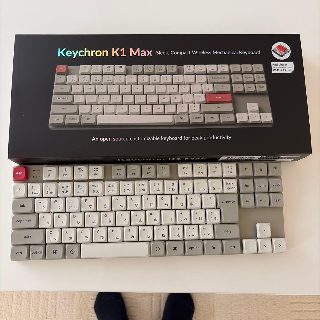 Keychron K1 Max ワイヤレスJISキーボード