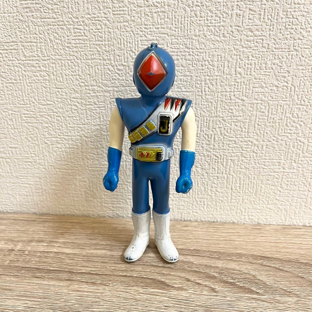 当時物 ジャッカー電撃隊 ダイヤジャック ポピー 戦隊ブルー 昭和レトロ