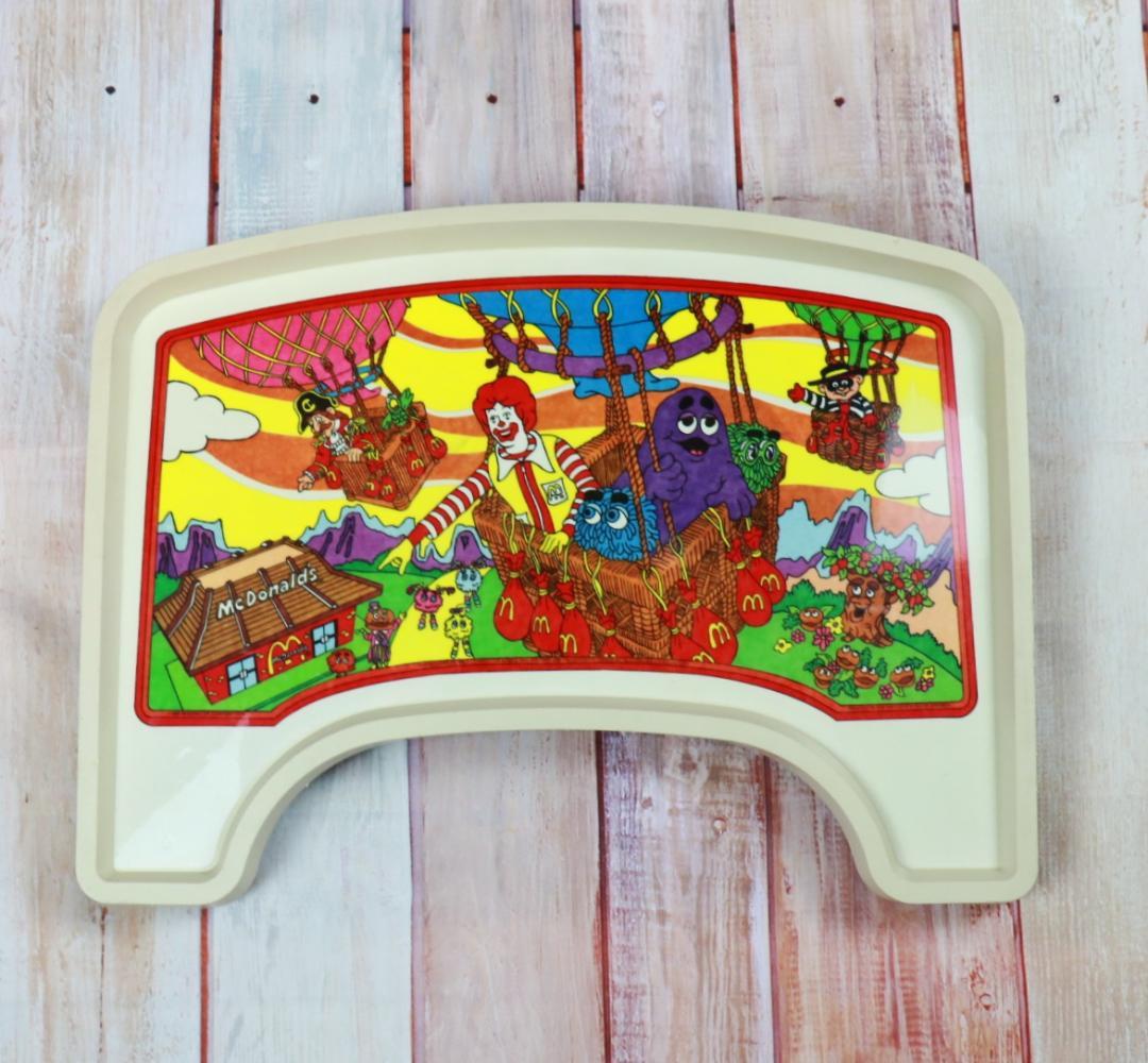 【ヴィンテージ 】美品 1986年マクドナルドハイチェアトレイ　レア！