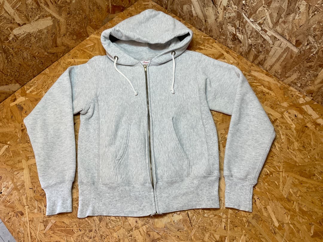 Champion 赤単タグ 70s復刻 USA製 リバースウィーブ ジップパーカ