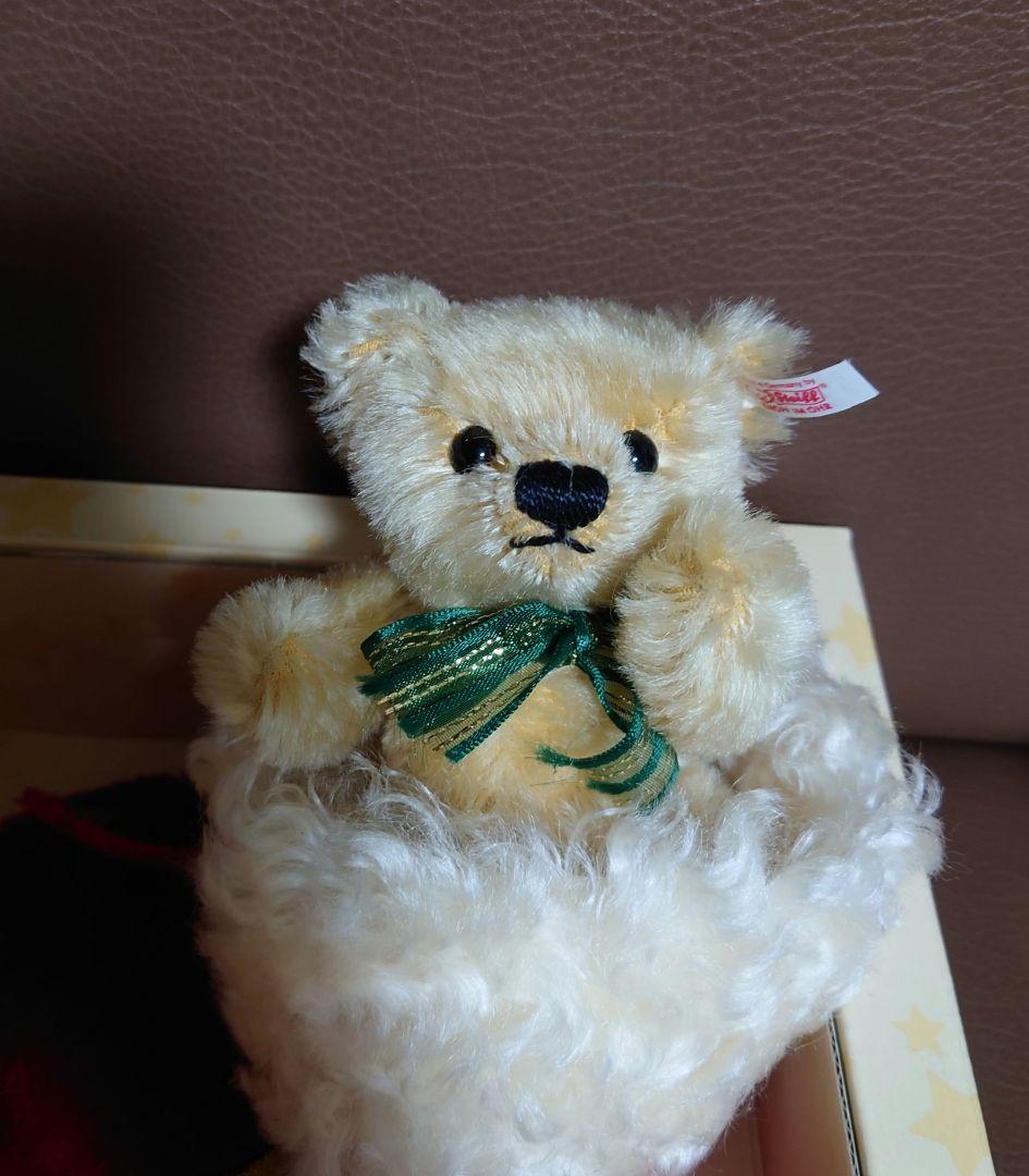 シュタイフテディベア　2004年クリスマスくつ下ベア シュタイフ テディベア Steiff Club Teddy Bear 2004 | ヒガシマチ