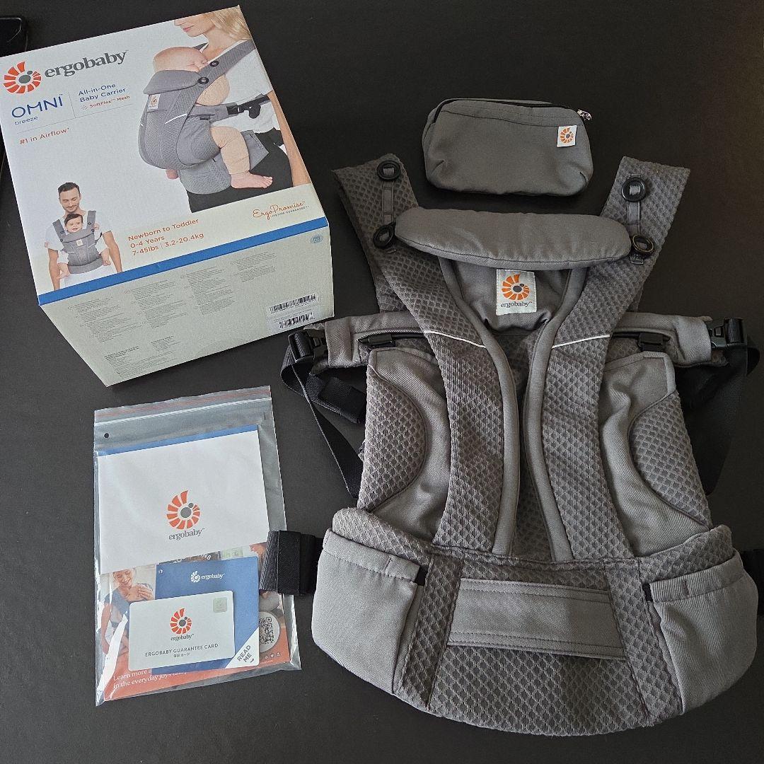 美品★ergobaby OMNI Breeze 抱っこ紐