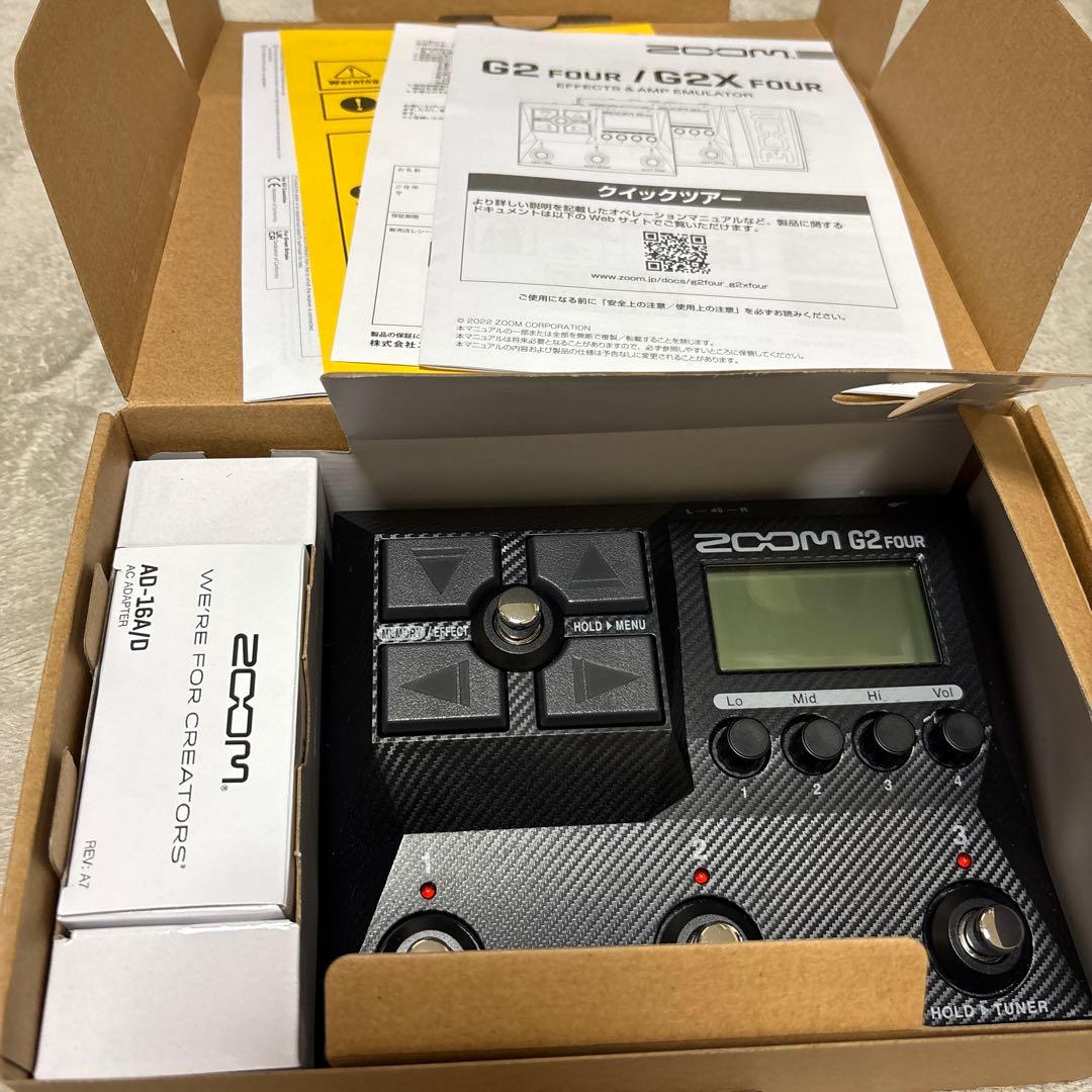 ZOOM G2 FOUR ギターエフェクター 本体 Amazon.co.jp: ZOOM ズーム G2X FOUR ギターマルチエフェクター ペダル