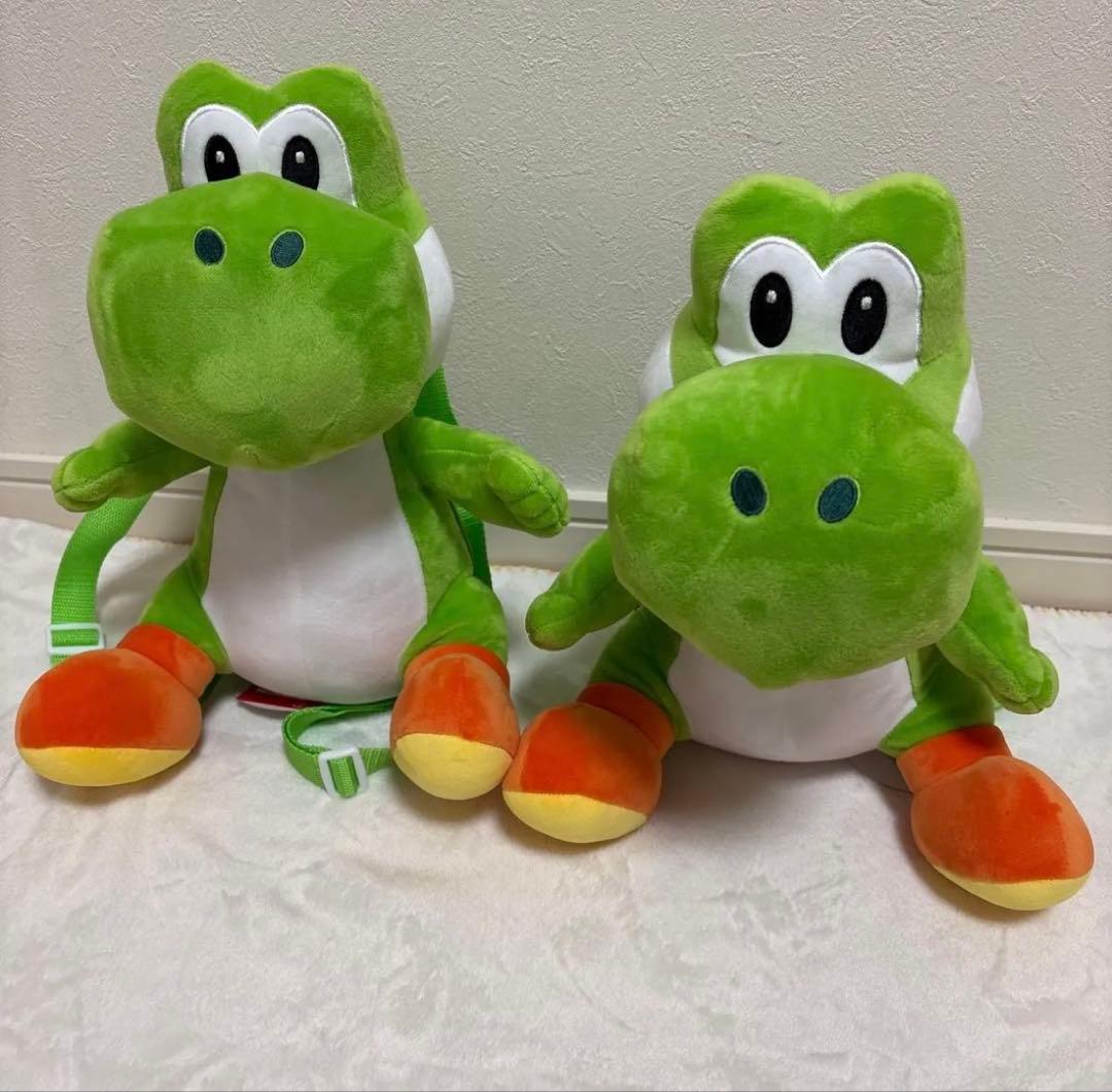 ヨッシー バックパック型ぬいぐるみ　リュック　USJ ユニバ　2個セット