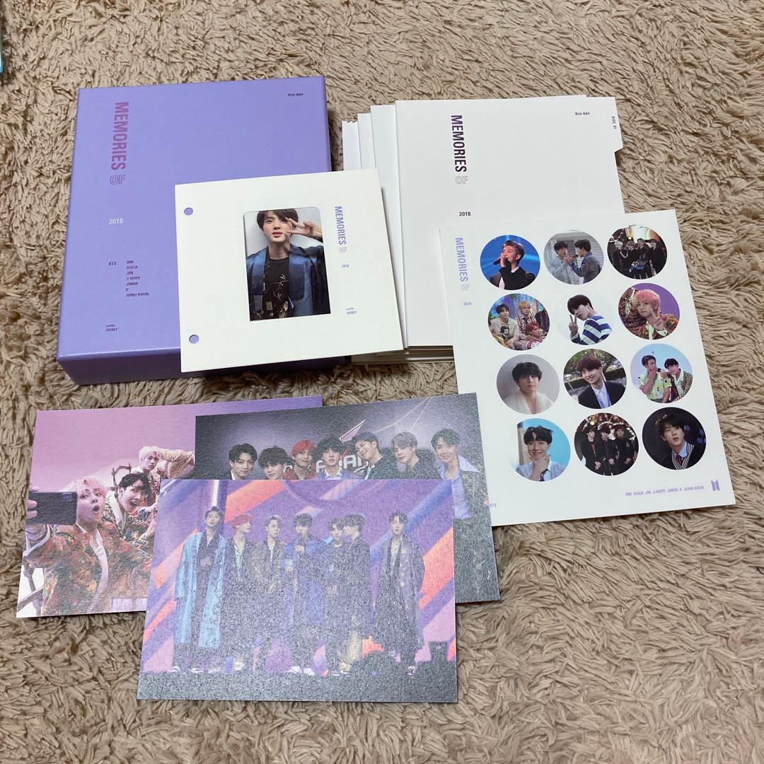 BTS MEMORIES OF 2018 Blu-Ray ジン JIN トレカ 公式品】BTS MEMORIES 2018 Blu-ray 特典 ジン トレカ - メルカリ