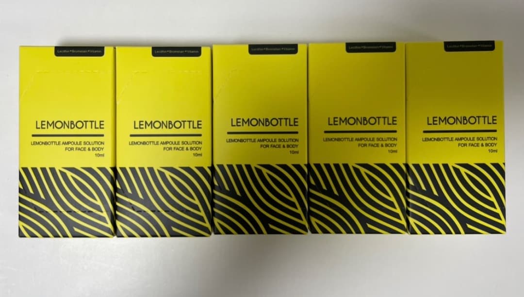 【即日発送】リピ　レモンボトル10ml 5本　箱あり