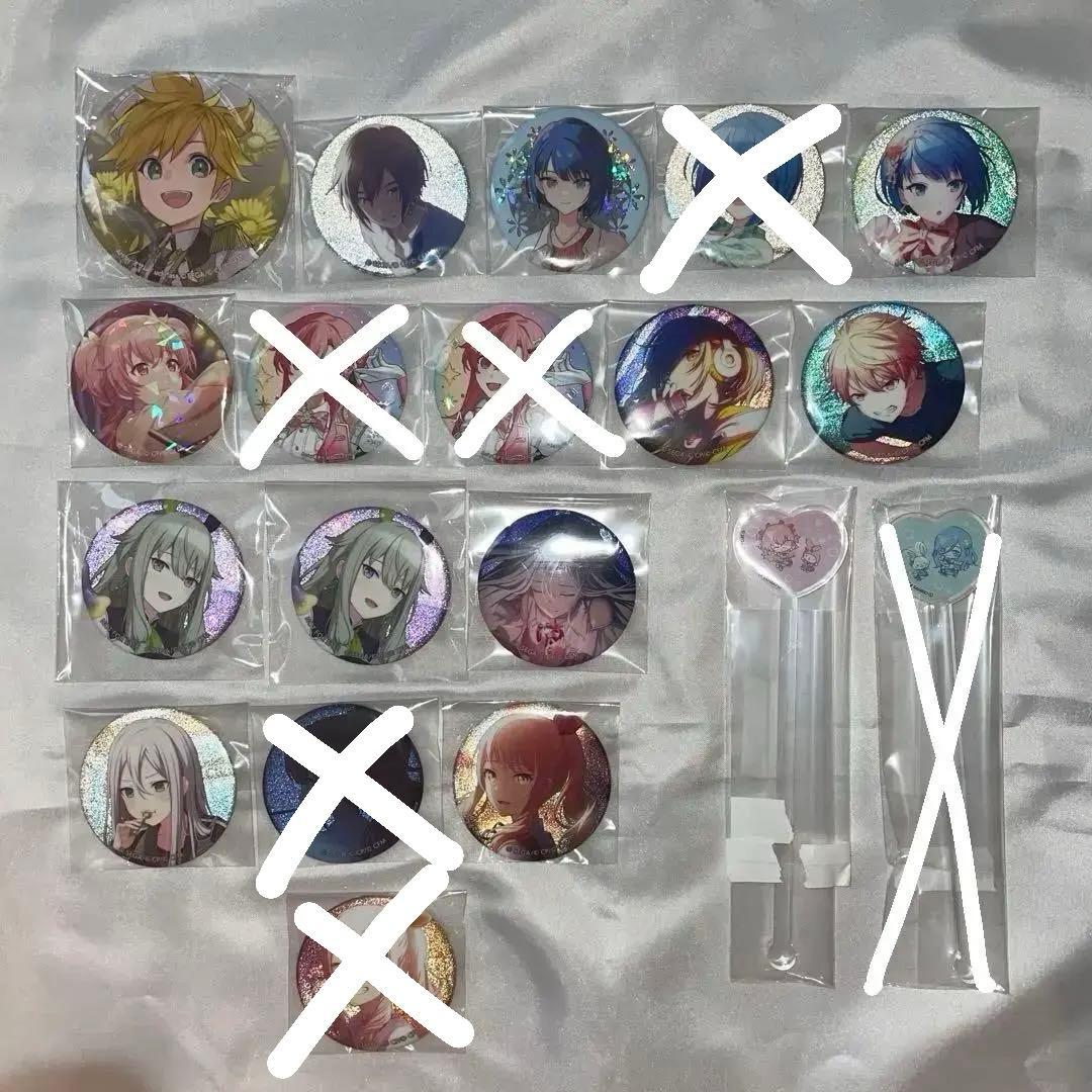 プロセカ　グッズ　まとめ売り(バラ売り⚪︎)