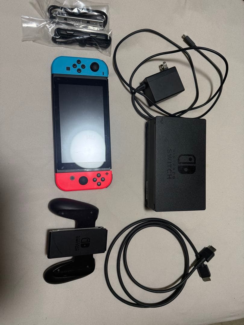 Nintendo Switch 本体 完備品 Nintendo Switch 本体【Joy-Con(L)/(R) グレー】 | 任天堂 | HAD-S
