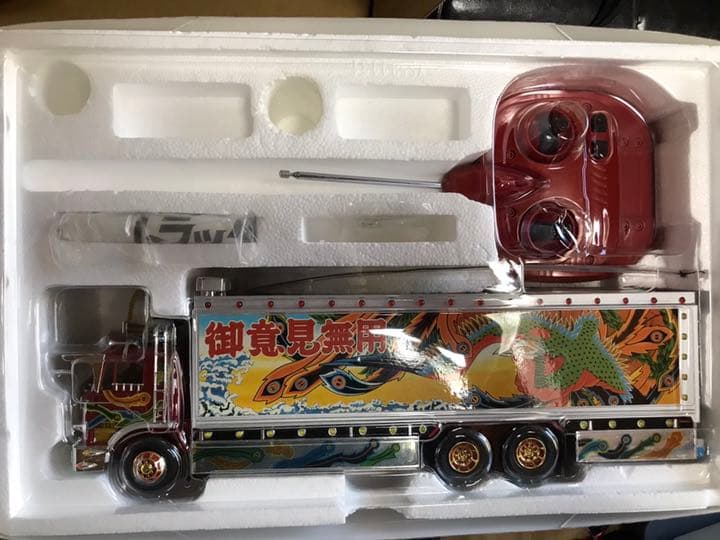 トラック野朗ラジコン トラック野郎 望郷一番星』の一番星号が電動RCカーに！電飾やサウンド
