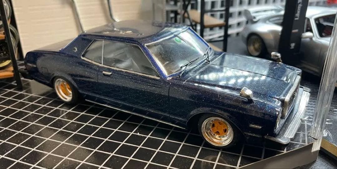 【美品】プラモデル 車 1/24 完成品 チェイサー 41 昭和 旧車
