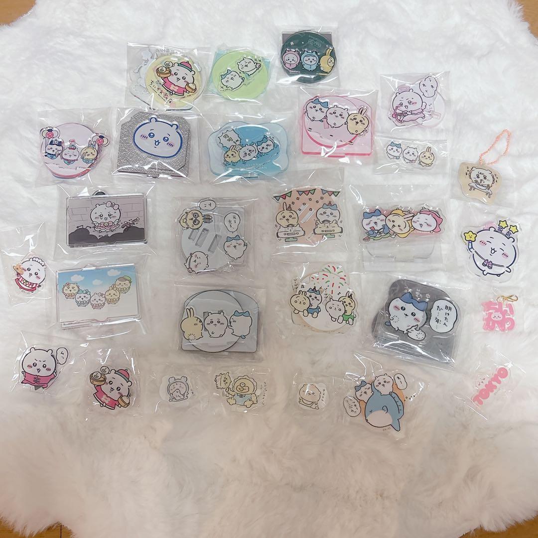 【中古】ちいかわアクスタ＆アクキーまとめ売り 中古】ちいかわアクスタ＆アクキーまとめ売り