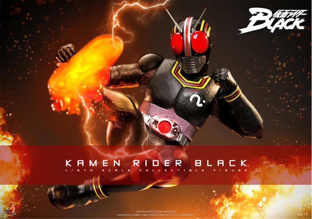 ホットトイズ 1/6 仮面ライダーBLACK ブラック 会場先行版 TMS158 ホットトイズ 1/6 『仮面ライダーBLACK』 仮面ライダー ブラック 会場