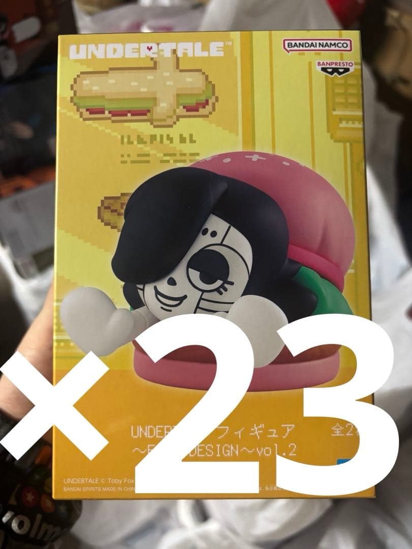 UNDERTALE フィギュア～FOOD DESIGN～vol.2 2種セット
