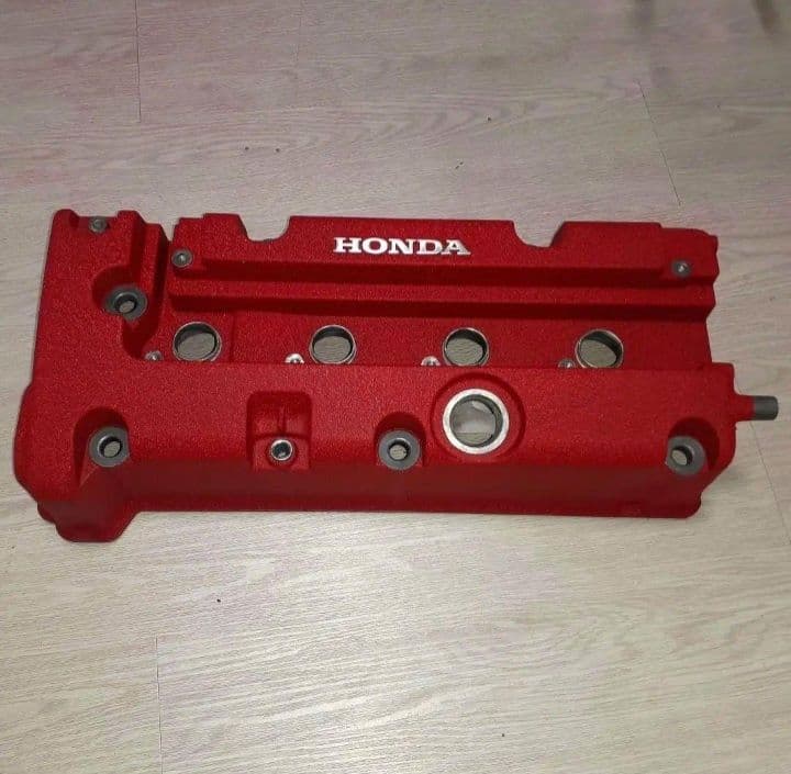 塗装後未使用 ホンダ K20A ヘッドカバー タイプR シビック インテグラ ホンダ K20Aエンジン用 タイプRヘッドカバー 赤ヘッド : 大澤商会