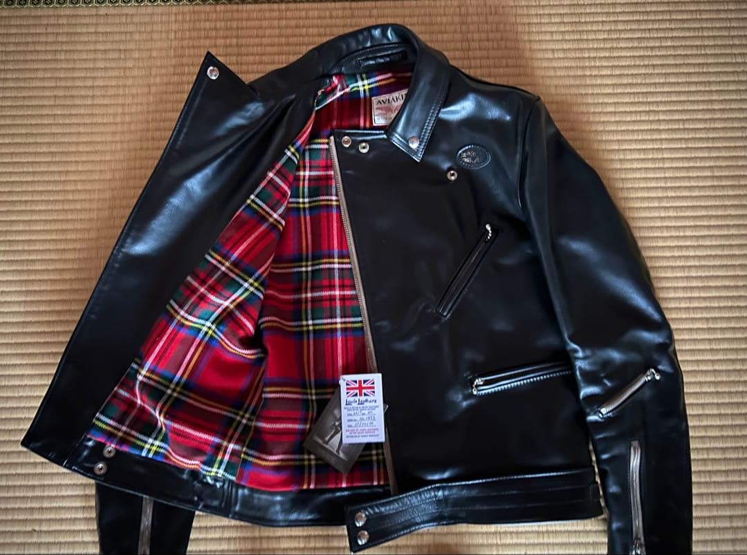 美品 ルイスレザー　サイクロンタイトフィット40 ホース オーダー 美品 ルイスレザー サイクロンタイトフィット40 ホース オーダー