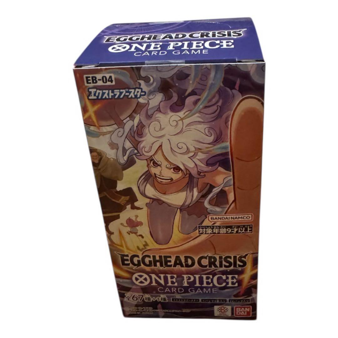 【新品】✳️未開封テープ付✳️ ONE PIECE エッグヘッドクライシス 1BOX 新品未開封テープ付本日発送】EGGHEAD CRISIS エッグヘッド1BOX - メルカリ