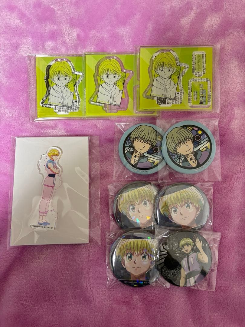 ハンターハンター シャルナーク アクスタ 缶バッジ まとめ売り AMNIBUS-日常使いできるアニメグッズの通販サイト-