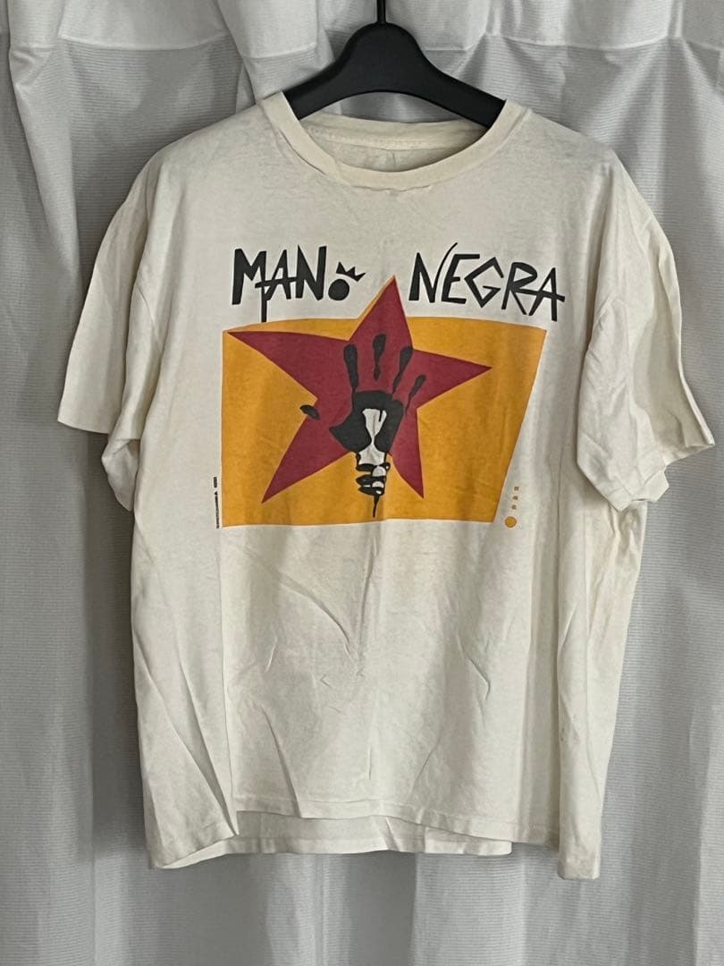 マノネグラ MANO NEGRA マヌチャオ ビンテージ バンド Tシャツ 90年代 MANO NEGRA マノ・ネグラ KING OF BONGO バンドTシャツ バンT