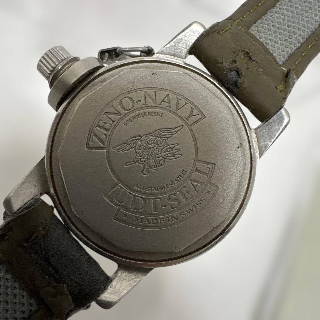 s*4様 【希少品】Zeno watch military 手巻き スイス製 - メルカリ