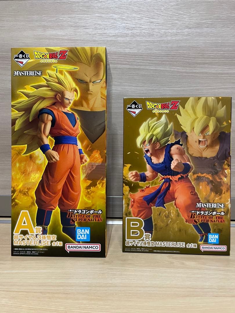 ドラゴンボール 一番くじ　A賞 B賞 超サイヤ人孫悟空 MASTERLIS B賞 超サイヤ人孫悟空 MASTERLISE 一番くじ ドラゴンボール フィギュア