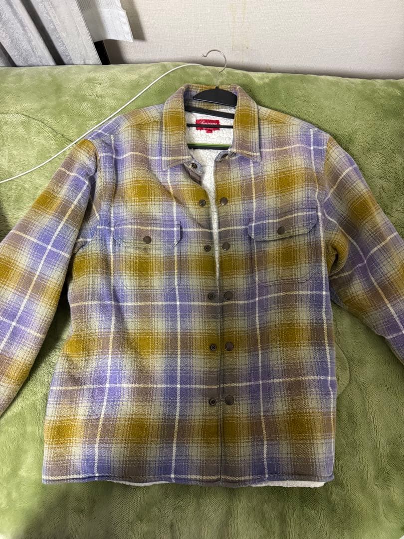 supreme ネルシャツ