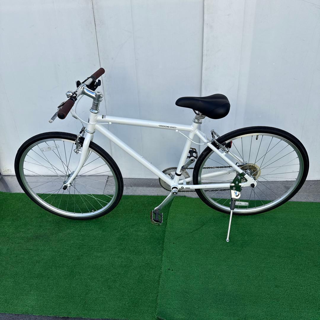 子供用自転車26インチ クロスバイク 軽量アルミフレーム【引き取り限定】