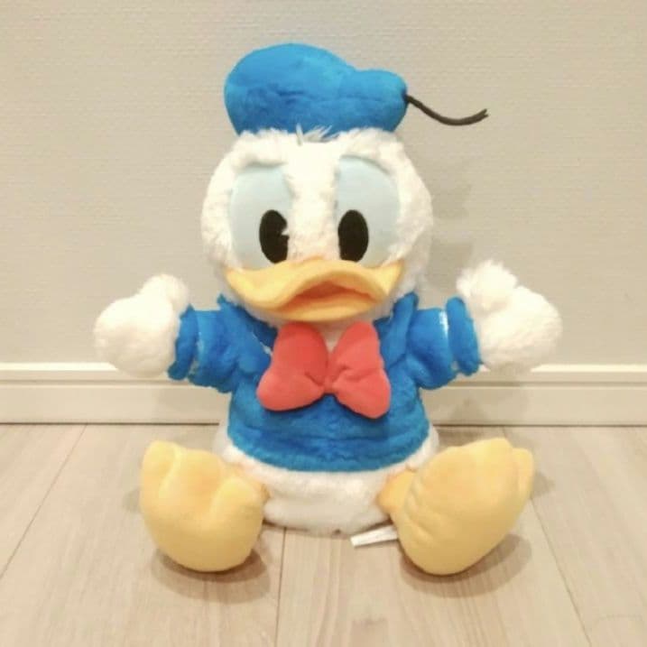 ドナルド 音声付き パペット ぬいぐるみ ドナルドがおしゃべり！東京ディズニーリゾート ハンドパペット新発売