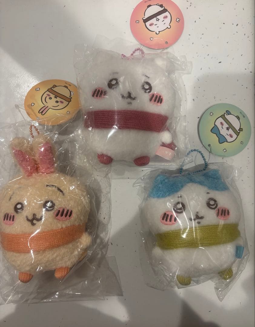 ちいかわ ぬくぬくの装いマスコット ちいかわ/ハチワレ/うさぎ　全種