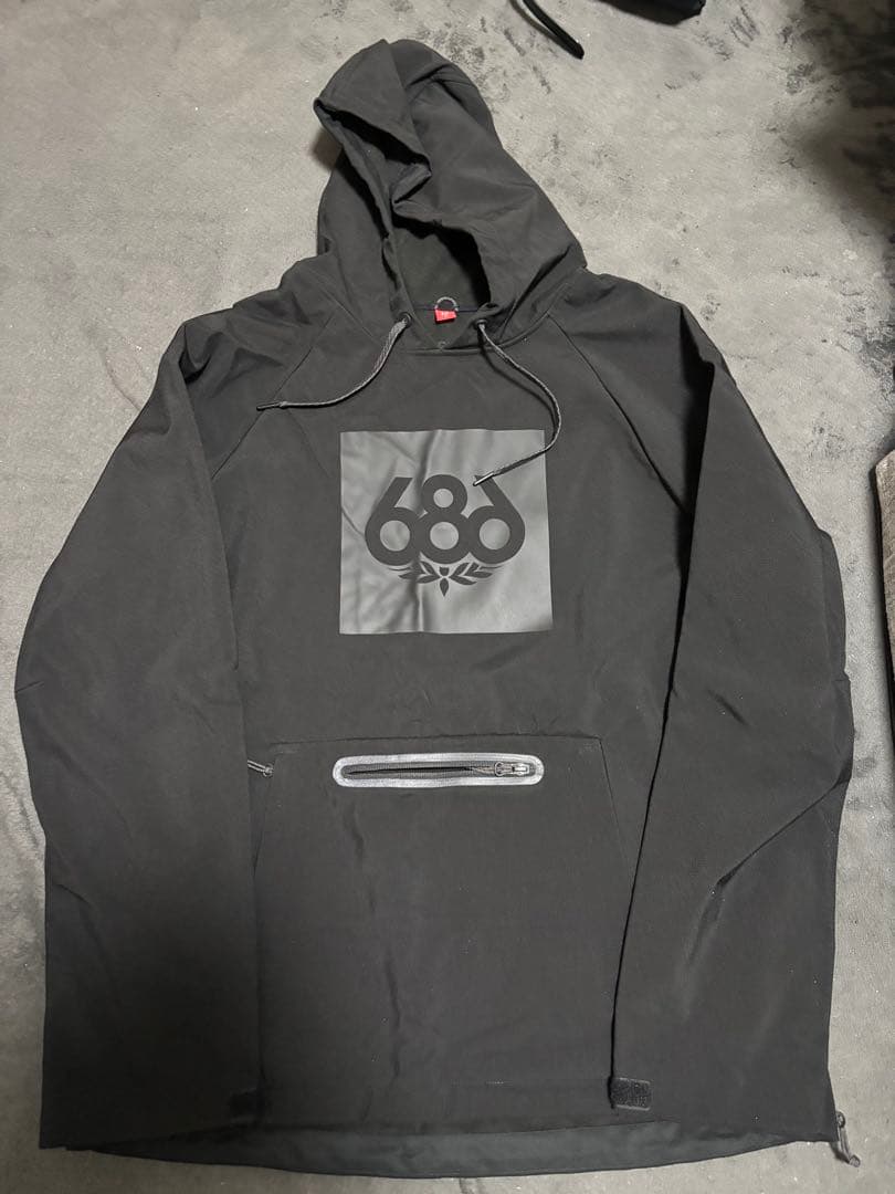 686 ブラック フード付きウェア 686 シックスエイトシックス GORE-TEX CORE SHELL ユニセックス