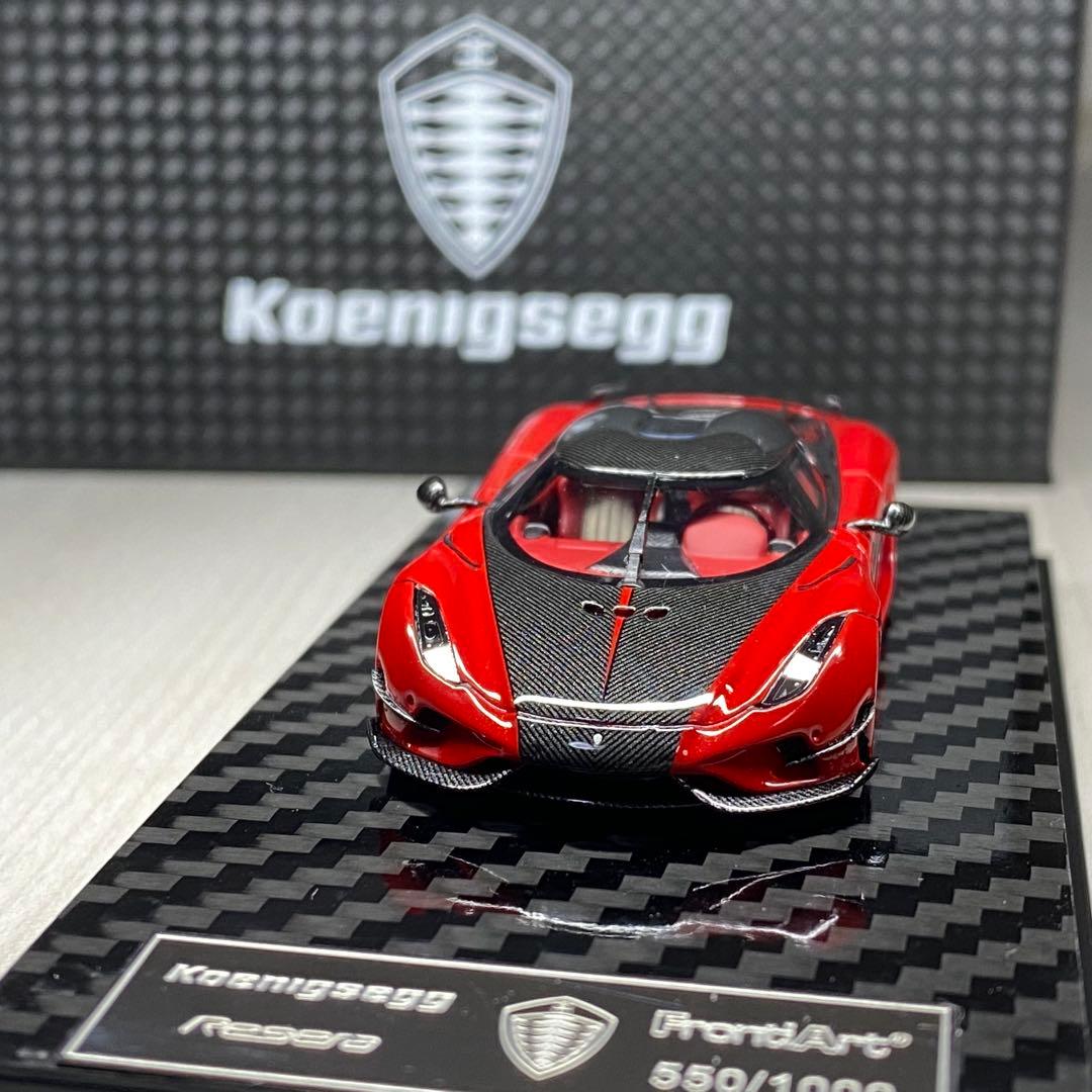 FrontiArt 1/64 ケーニグセグ レゲーラ Darco Red
