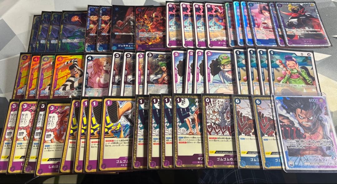 青紫ルフィ　デッキ　リーパラ　ロジャー　フラシ　優勝