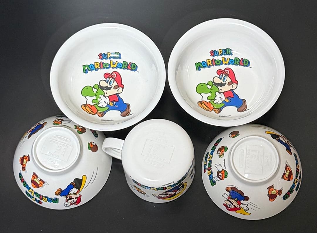 スーパーマリオワールド　メラミン樹脂　食器セット スーパーマリオワールド メラミン樹脂 食器セット - メルカリ