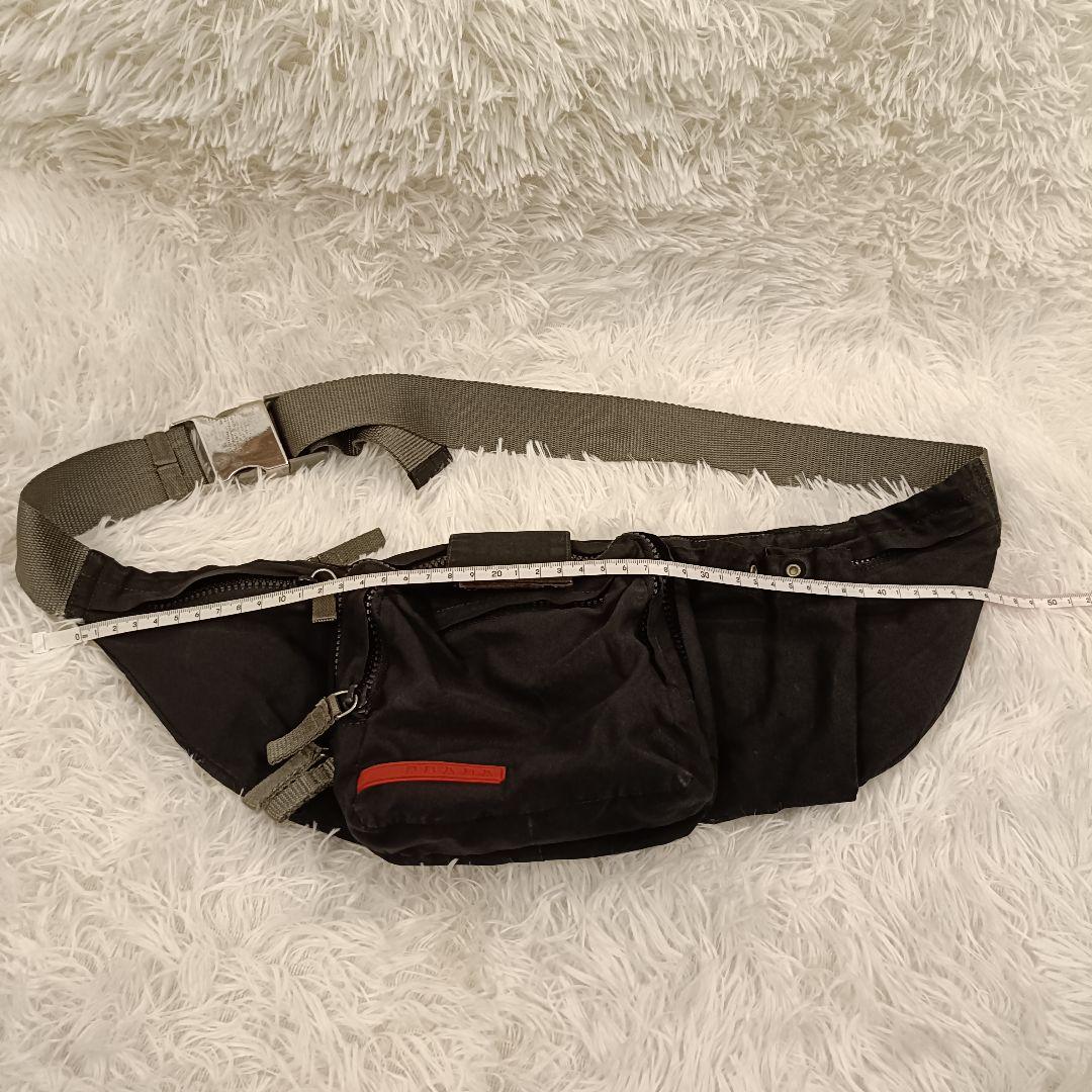 PRADA✨　 ボディバッグ・ウエストポーチ 黒　ブラック