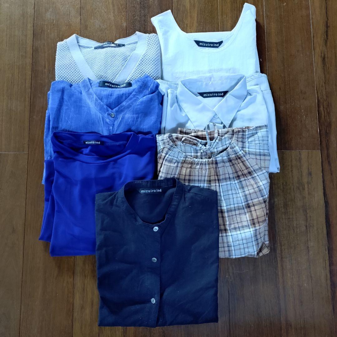 ミズイロインド7点まとめ売り mizuiro ind（ミズイロインド）2025 Autumn Collection BOTTOMS