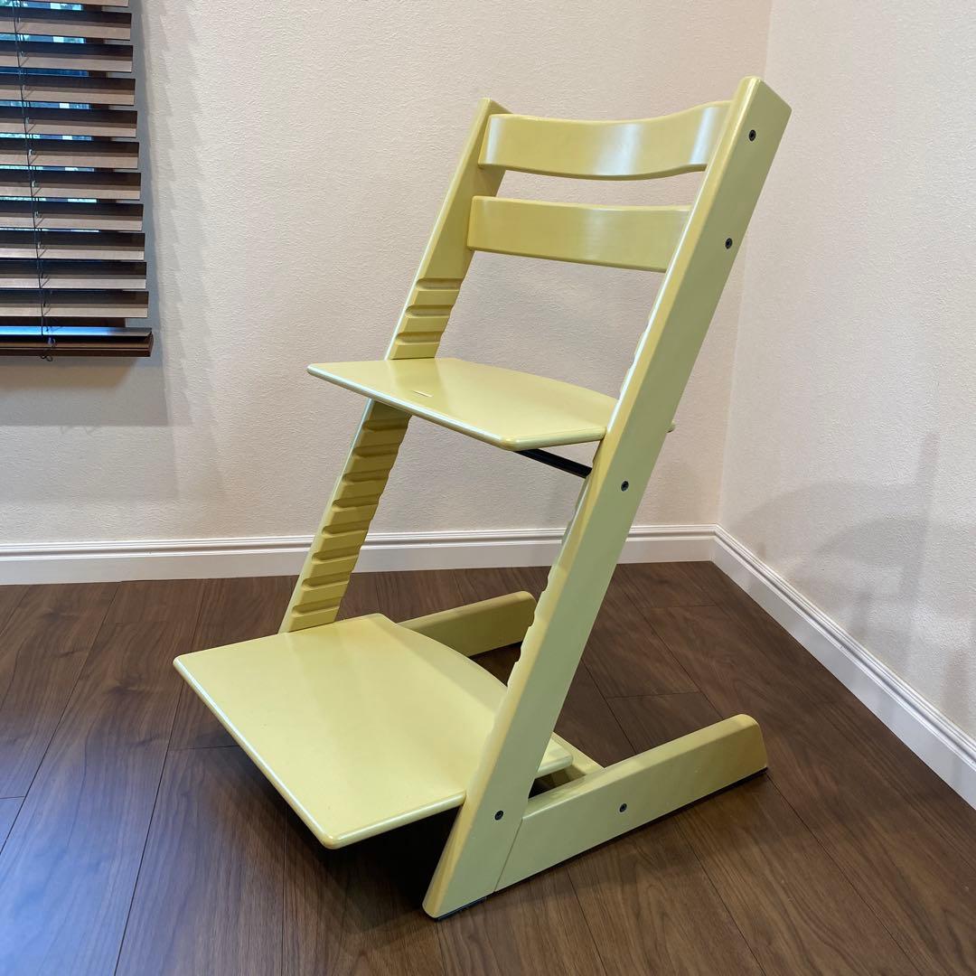 【廃盤カラー】STOKKE ストッケ TRIPPTRAPP ウィートイエロー 廃盤】STOKKE ストッケ ウィートイエロー トリップトラップ - メルカリ