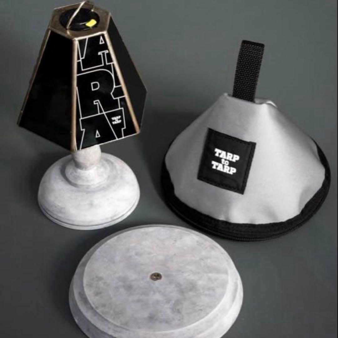 【新品】TARPtoTARP GLASS SHADE & WOOD STAND ORIGINAL PRODUCTS｜TARP to TARP