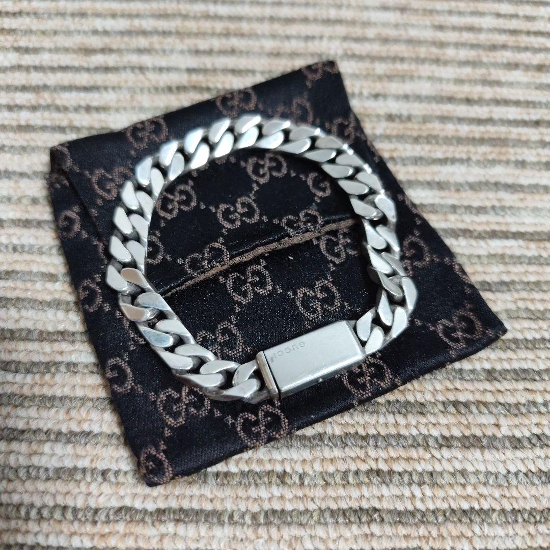 No(プロフ参照)さま専用 GUCCI 喜平シルバー　チエーンブレスレット