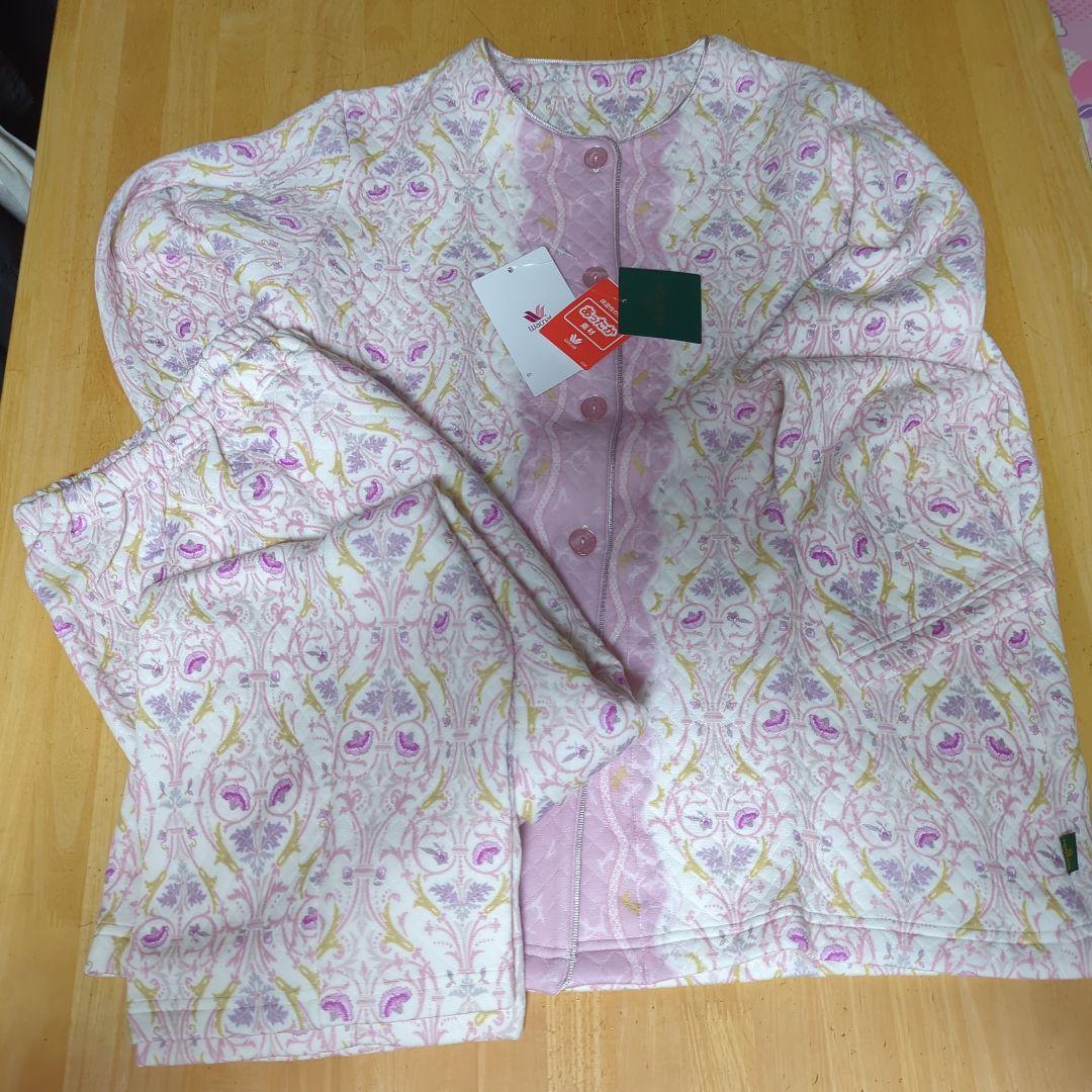 ⭐️新品未使用⭐️ワコール❤ ミントン 暖かパジャマ 長袖 長ズボン LLサイズ