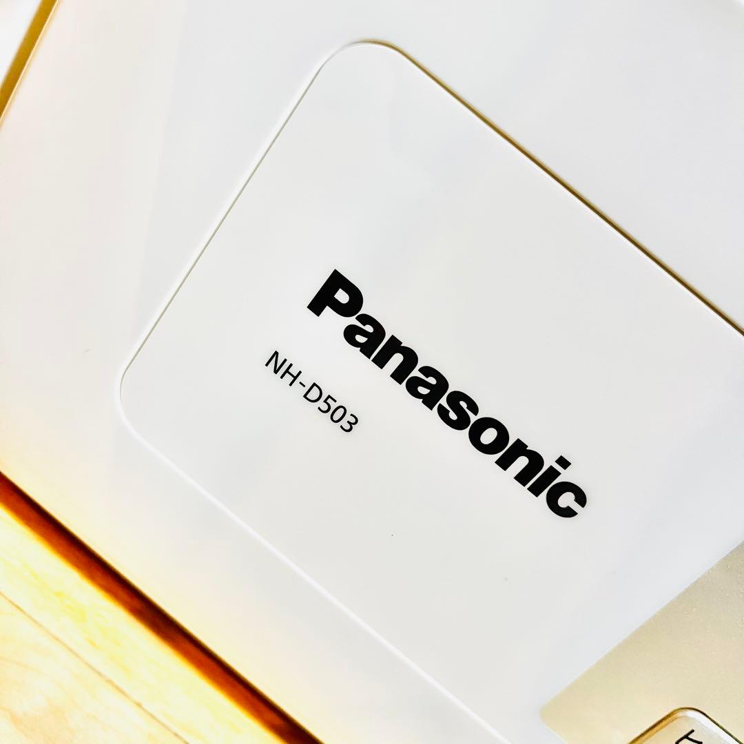 【極美品】パナソニック 衣類乾燥機 5.0kg ツイン2温風搭載 NH-D503