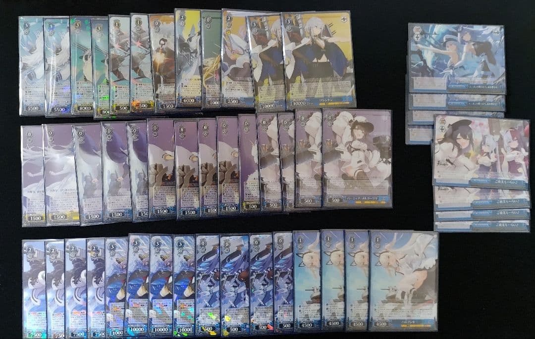 ヴァイスシュヴァルツ　8門アズールレーン　デッキ、パーツセット