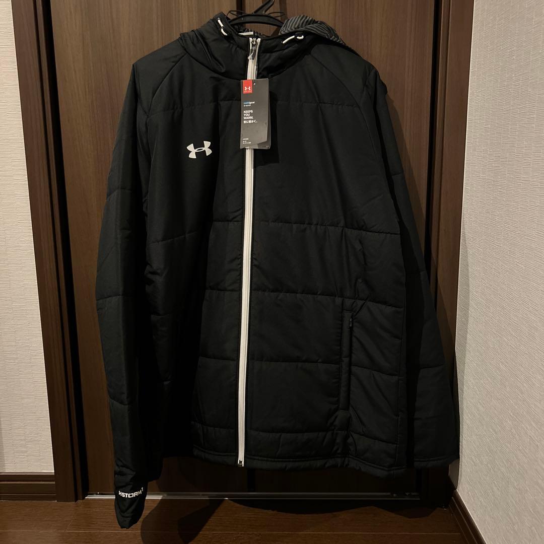 新品未使用アンダーアーマーコールドギア中綿ジャケットスポーツ用防寒アウター　XL UNDER ARMOUR（アンダーアーマー） メンズ レディース チーム アウター
