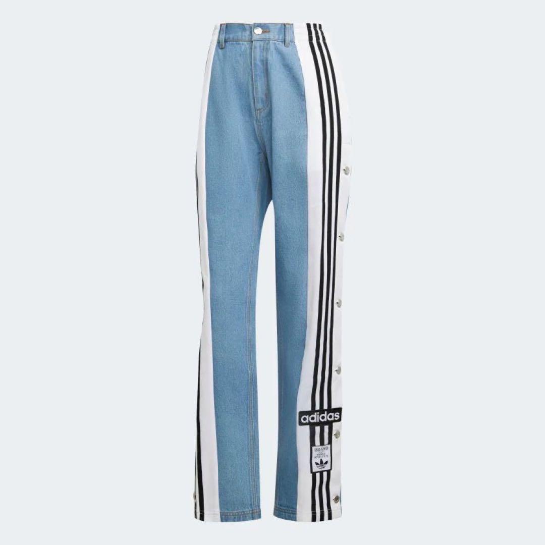 【完売品】Adidas 正規品　デニム　ジーンズ　レディース　xs 新品未使用