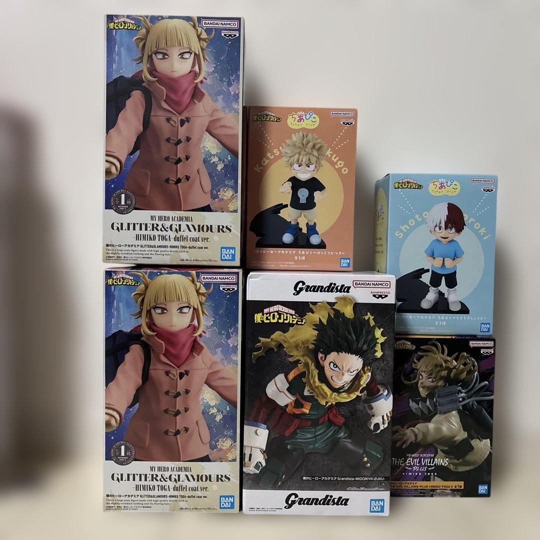 【新品未開封】僕のヒーローアカデミア　プライズフィギュア　まとめ売り ヒロアカ』最終局面におけるデクと爆豪のフィギュアがラインナップされ
