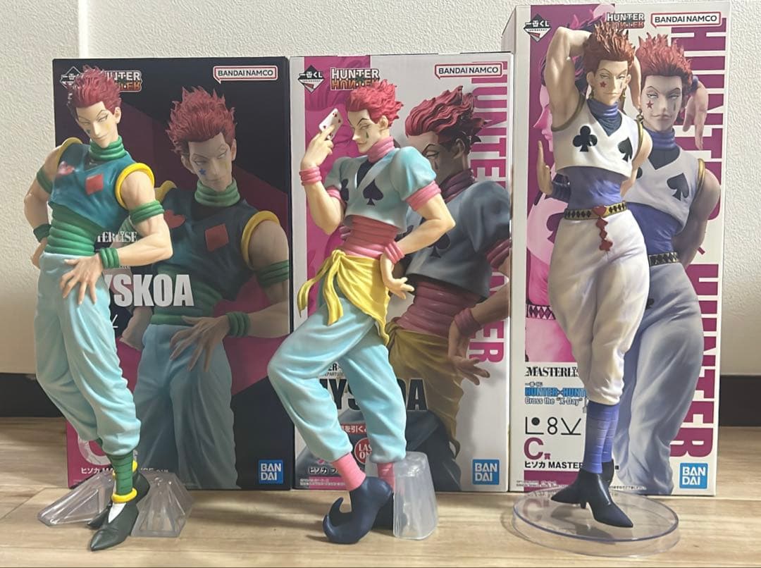 HUNTER × HUNTER ヒソカフィギュア4点セット HUNTER×HUNTER】ヒソカフィギュアセット｜Yahoo!フリマ（旧PayPayフリマ）