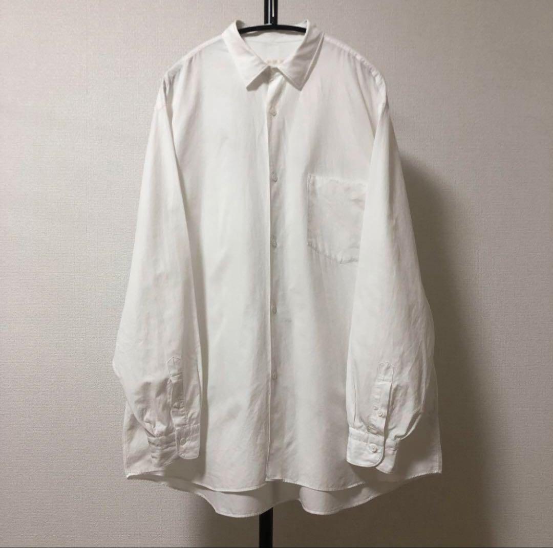 試着のみ✨ 希少 24aw 新型 サイズ5 コモリシャツ　白　comoli