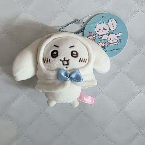 ちいかわ わくわくゆうえんち シナモロール マスコット ちいかわ ワクワクゆうえんち ぷちミニマスコット（着ぐるみちいかわ